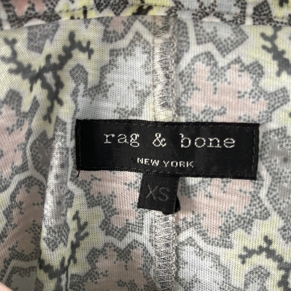 Rag & Bone semi sheer scoop neck T-shirt - xs - Picture 4 of 6
